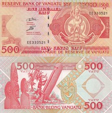 Vanuatu 500 Vatu 1993-2006 P 5 UNC