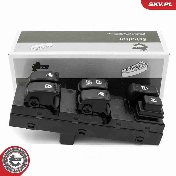 Esen SKV Schalter, Fensterheber Fahrerseitig, Vorne FüR Hyundai-image