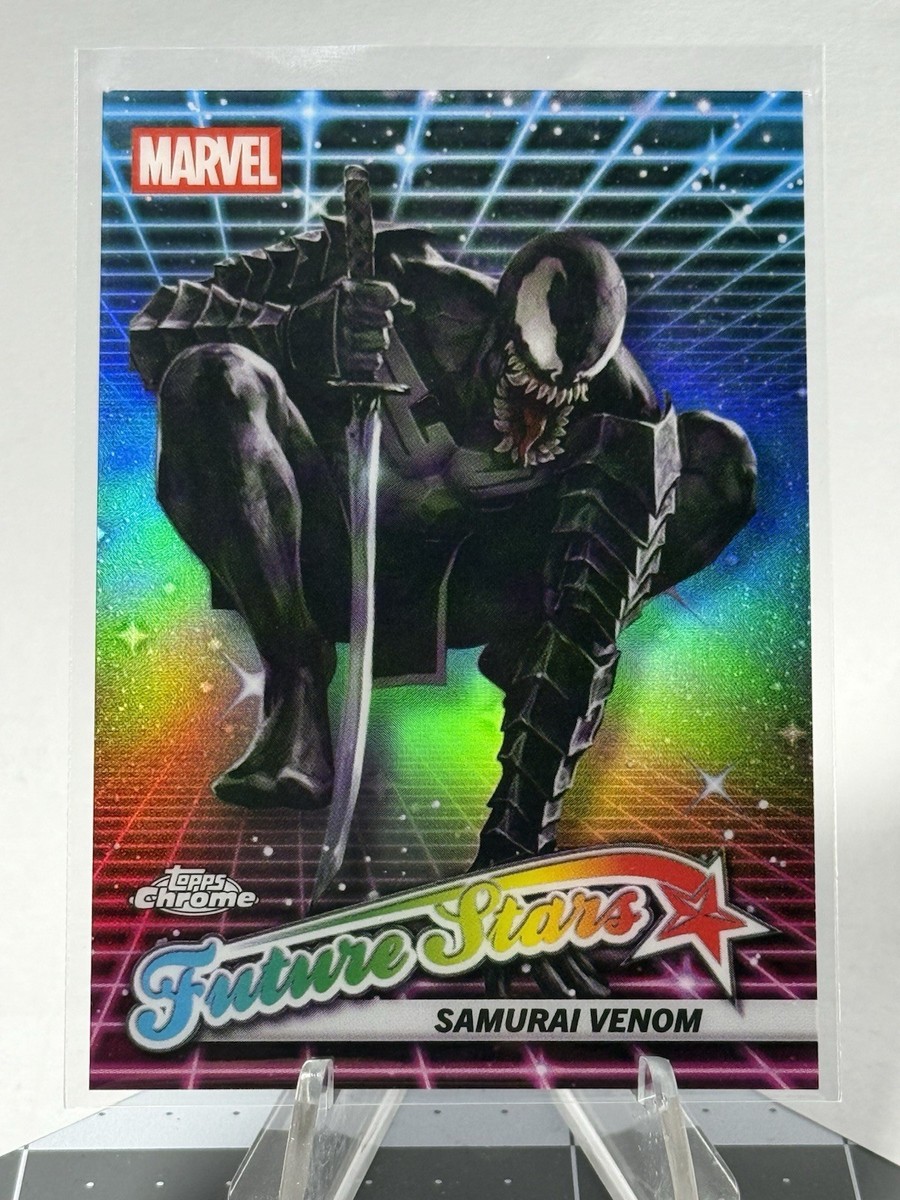 アメコミ MARVEL VENOM 2025 Topps Chrome Marvel Samurai Venom Future Stars