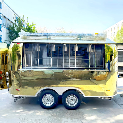 3m Multifunktionaler Mobiler Catering-Truck,Food Trailer,Imbisswagen,Außenküche