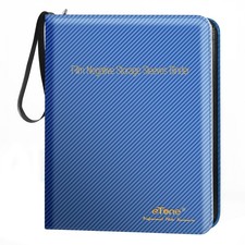 Blue Binder Acid-free Film Slide Storage Album For Print File Negative Photos