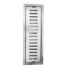 T- 12 Rectangular Linear Shower Drain 304 Stainless Steel Rustproof Shower Floor