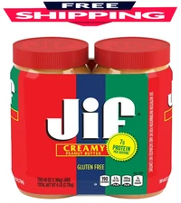 Jif Creamy Peanut Butter, 48 oz., 2 pk.