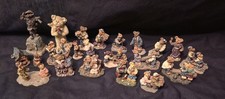 Lot Of 23 Boyds Bear Small Figurines, Boydsenbeary Acres, Boyds Town Village