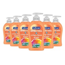 Softsoap Antibacterial Liquid Hand Soap, Crisp Clean Scent, 11.25