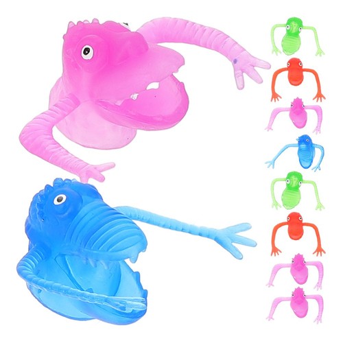 24PCS Lance Pierre de Dinosaure Enfant,Dinosaure Catapulte, Lance-P