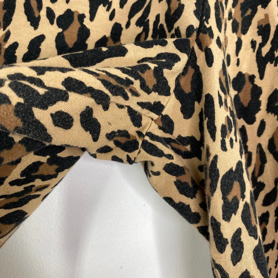 Pantalones Cortos de Motociclista Torrid Marrón Tostado Guepardo Estampado Animal Para Mujer Talla 0 Grande Foto 4 de 4