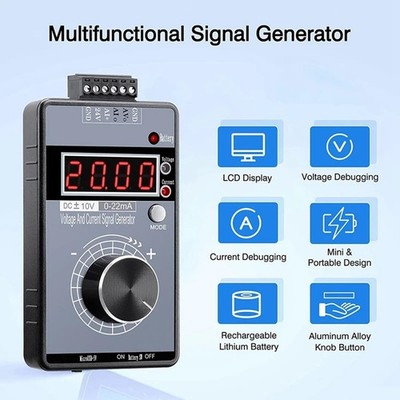 Einstellbarer Signalgenerator 0-20MA 4-20MA Multifunktionaler Lichtdimmer