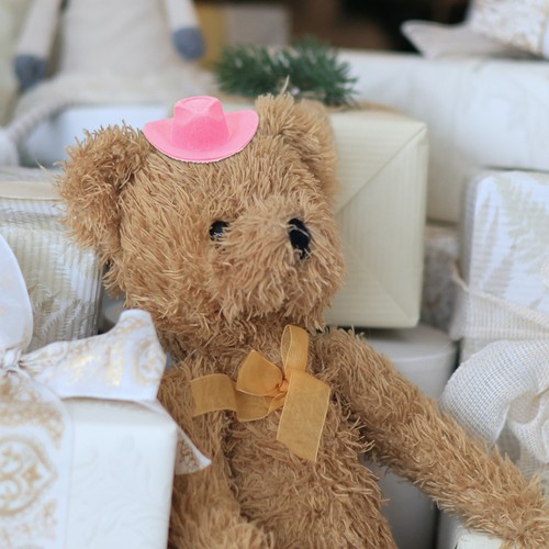Mini sombrero de vaquero 6 piezas accesorios occidentales para casa de muñecas sombreros pequeños - Imagen 2 de 12