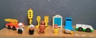 Vintage Fisher Price Little People Accessories Figures Lot