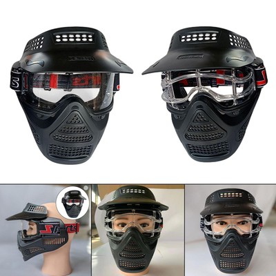 CS -Spielmaske robustes Full Face Gear für CS -Spielkostümzubehör