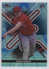 2022 Topps Finest Blue/Aqua Vapor Refractor 68/250 Nick Lodolo #60 6u5
