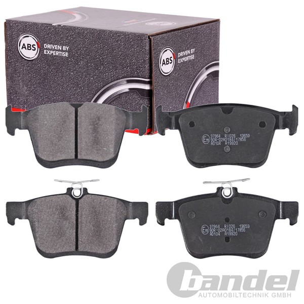 Abs BremsbelÄGe Hinten Passend FüR Audi A3 Q2 Tt Seat Ateca Leon Skoda Karoq Vw-image