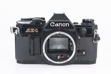 Canon AE-1 35mm SLR Film Camera Black Body [NEAR MINT] FREE SHIPPING Japan#344