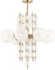 Hudson Valley Lighting 6433-AGB Calypso Chandelier