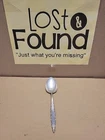 LOVELY VINTAGE LUNT STERLING SILVER "LACE POINT" STERLING SILVER TEASPOON