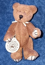 RETIRED BOYDS BEARS T.F. WUZZIES 3.5" TAG NOS NWT JOINTED Miniature Brown Plush