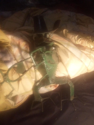 Homemade Cowboy Frog  
