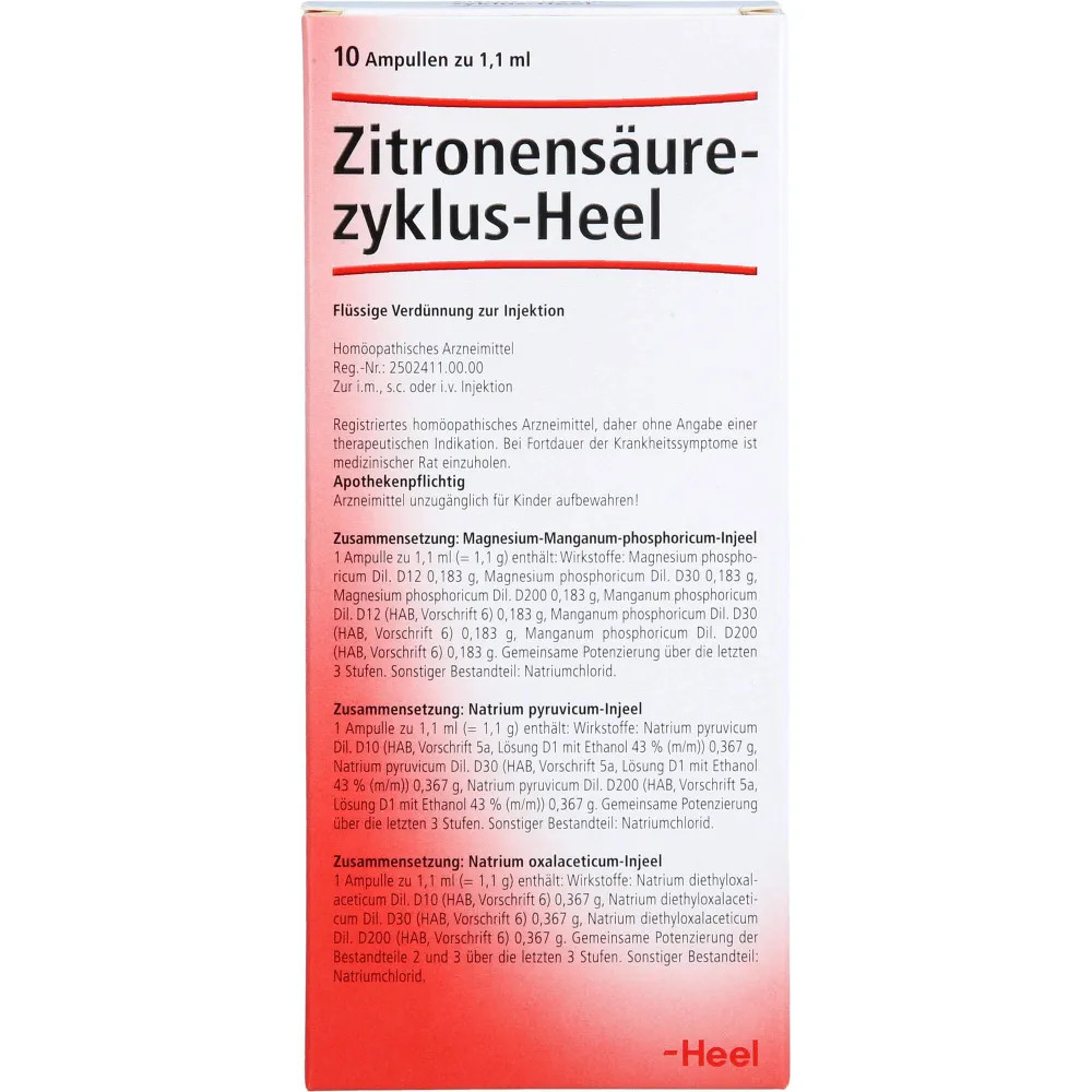 Zitronensäurezyklus Heel Ampullen 10St - 06156039