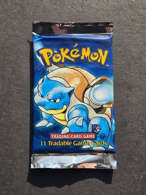 Pokemon 1ST EDITION BASE SET BOOSTER PACK - 20.7g - FACTORY SEALED