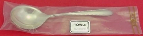 Silver Flutes by Towle Sterling Silver Sugar Spoon 6" New
