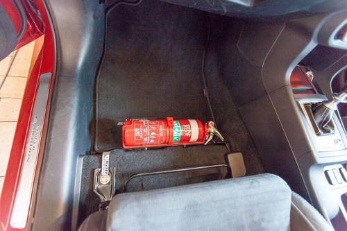 Mitsubishi Evo X Fire Extinguisher Bracket - Picture 3 of 6