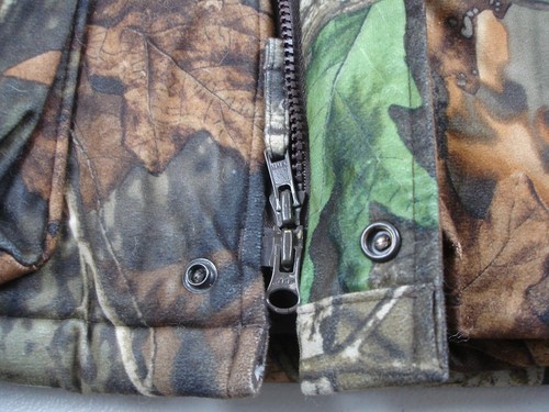 Men's L Walls Heritage Water-Pruf Full Zip Advantage Timber Camo Hunting Jacket - Picture 22 of 24