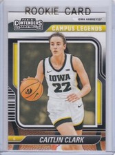 CAITLIN CLARK ROOKIE CARD 2023 Panini Basketball WNBA IOWA CAMPUS LEGENDS $$ RC!