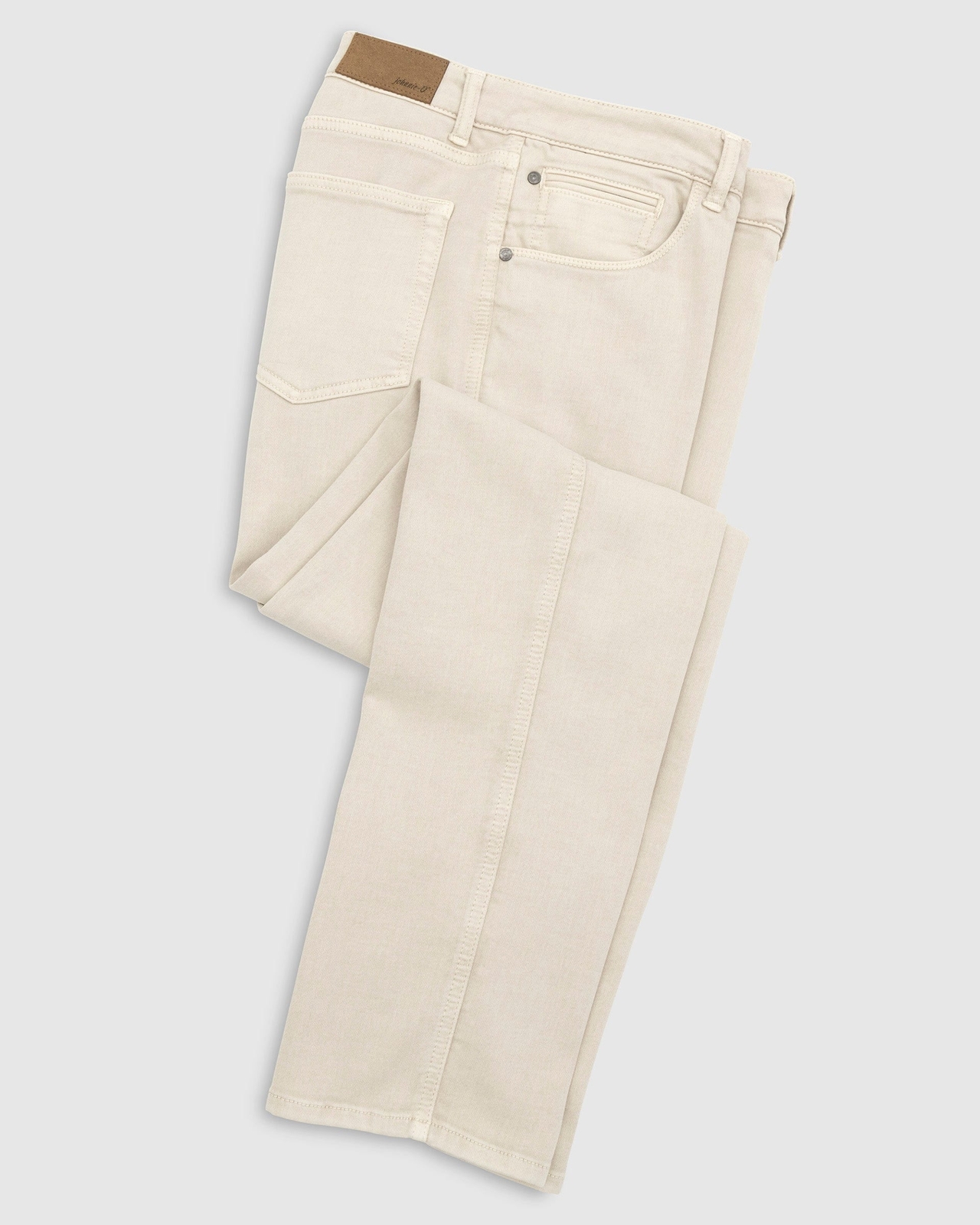 johnnie-O Terry 5-Pocket Pant Beige Size 38W x 34L
