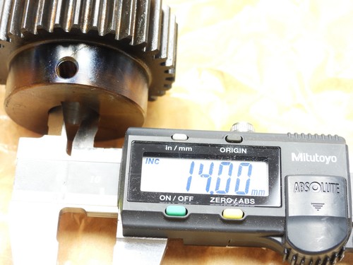 Atlanta Drive Systems Pignone Ingranaggio 35 Denti 14mm Dritto Morbido Pignone Spur Gear 2 - Foto 3 di 7