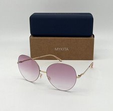 MYKITA AIMI COL 291 Gold / Jelly Pink 61mm sunglasses
