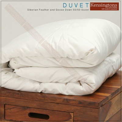 Kensingtons New Siberian Goose Feather And Down Duvet Comforter