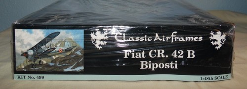 Classic Airframes Fiat CR. 42 B Biposti Biplane Model Kit # 499 Scale 1:48 - Picture 5 of 8