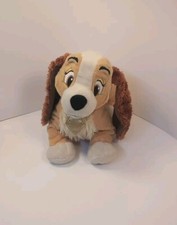 Disney Store Lady and the Tramp Lady Plush Cocker Spaniel Stuffed Animal