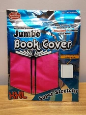 XXL Jumbo Book Cover (Both Black) Super Stretchy by It's Academic (New/Sealed)
