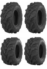 New Complete Set of ITP Mud Lite XTR Tires  - 2009-2015 Arctic Cat 400 TRV