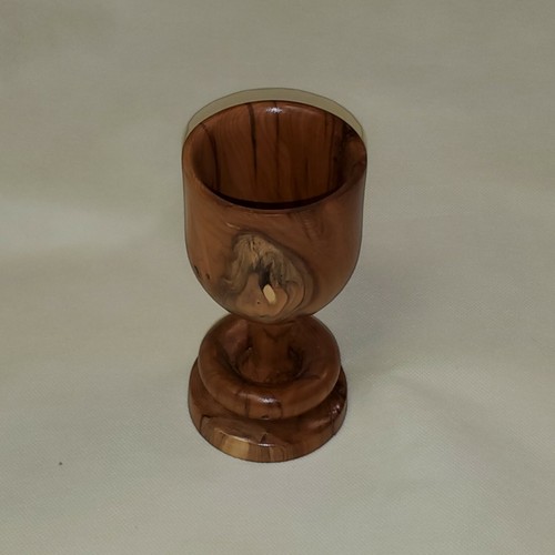 Goblet. Hand Woodturning Craft.yewParticularly complicated work - 第 4/5 張圖片