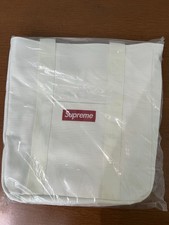 Supreme Canvas Tote Bag White Fw20