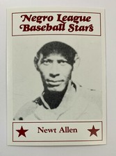 Fritsch Negro League Baseball Stars Singles: #104 Newt Allen