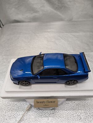 オートアート 1/18 日産 スカイライン GT-R VスペックII 77408 ミニカー 1/18 日産 スカイライン GT-R R34 Vスペック II