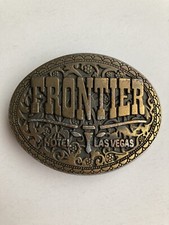 Frontier Hotel Las Vegas Belt Buckle b
