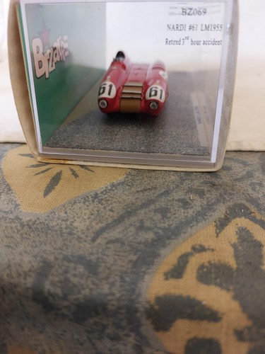 Bizarre by Spark Nardi LM #61 Le Mans 1955 1/43 BZ069 1/43 rojo - Imagen 11 de 11