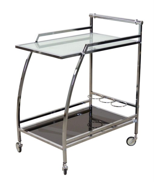 Servierwagen Barwagen Verchromt Beistellwagen KüChenwagen Trolly KüChenwagen-image
