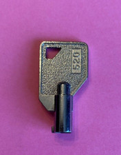 Vtg Key Barrel Tubular Vending, Computer 520 Appx 1.25" Slots Snack Machine