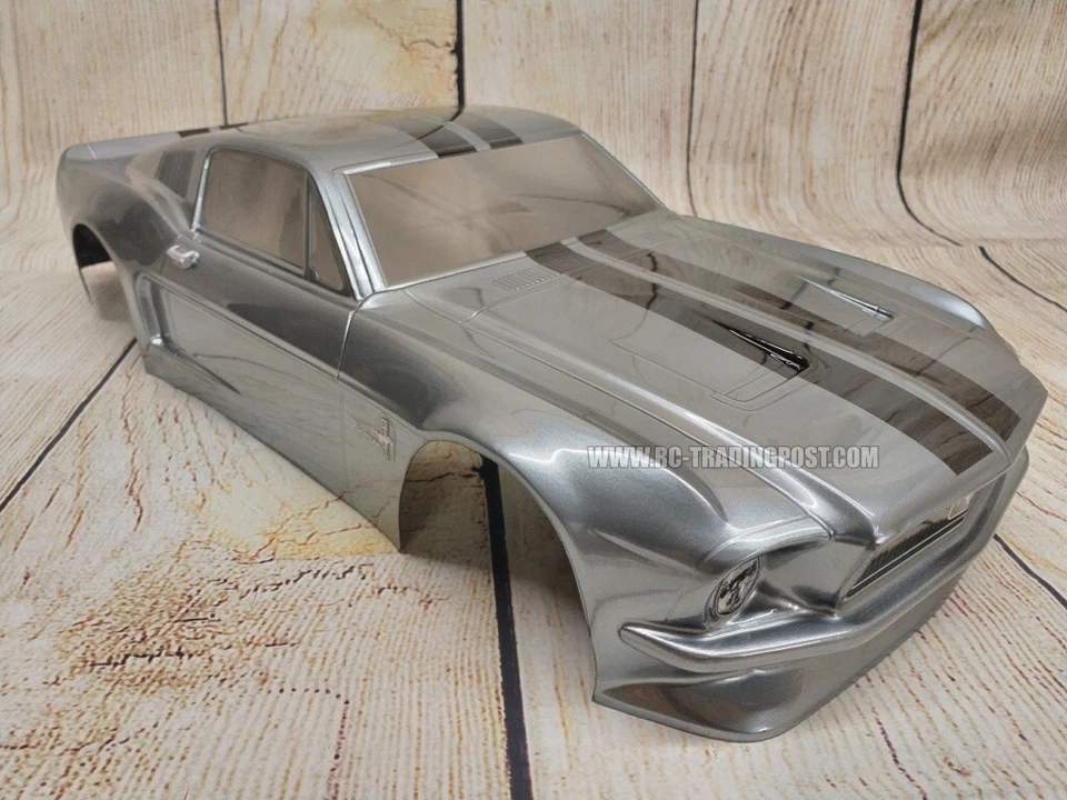 1968 Ford Mustang Custom Painted RC Car Body 1/10 OnRoad HPI/4Tec2.0/V100/RDS - Image 3 of 4