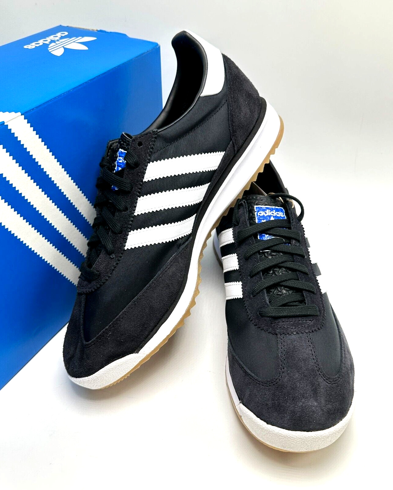 ADIDAS Originals SL 72 RS Black White JI1282 Men's shoes sz 8-12
