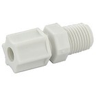 Jaco Style Compressed Tube Pipe Fitting 3/8 x 1/4 NPTF Male Thread