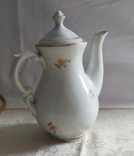 Hübsche kleine Kanne , Kaffeekanne mit Blüten , Blumen , höhe 16,5 cm