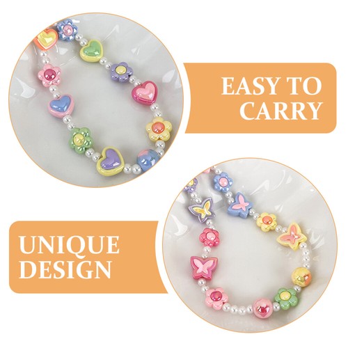 Set of 5 Mobilfunkanhänger Perlenkette Student Handy -Perlenkette - Zdjęcie 8 z 12