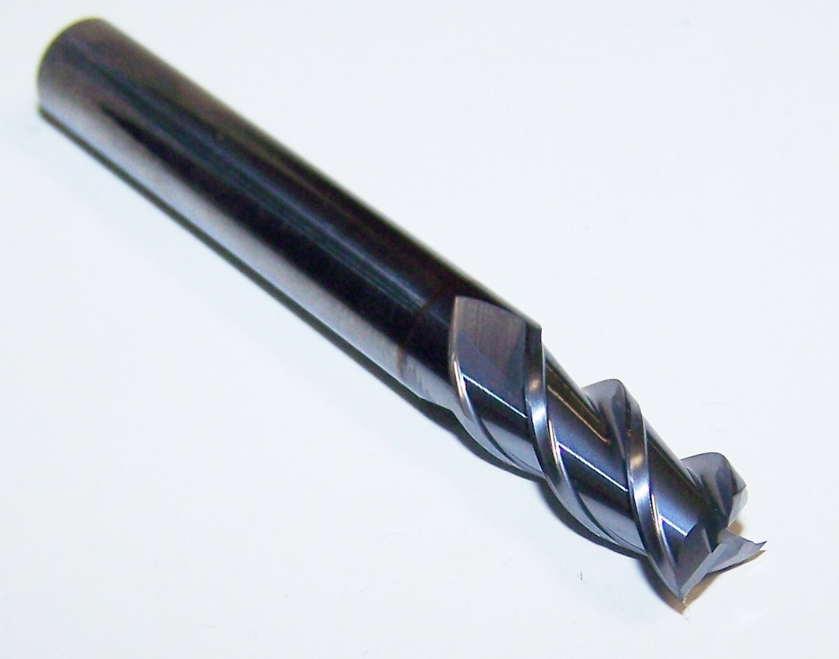 1.25 End Mill YG1 28573-3 | 3-Piece Set Of 1/4" Alu-Power 3 Flute Carbide End Mills 3 Flute End Mill - Foto 3
